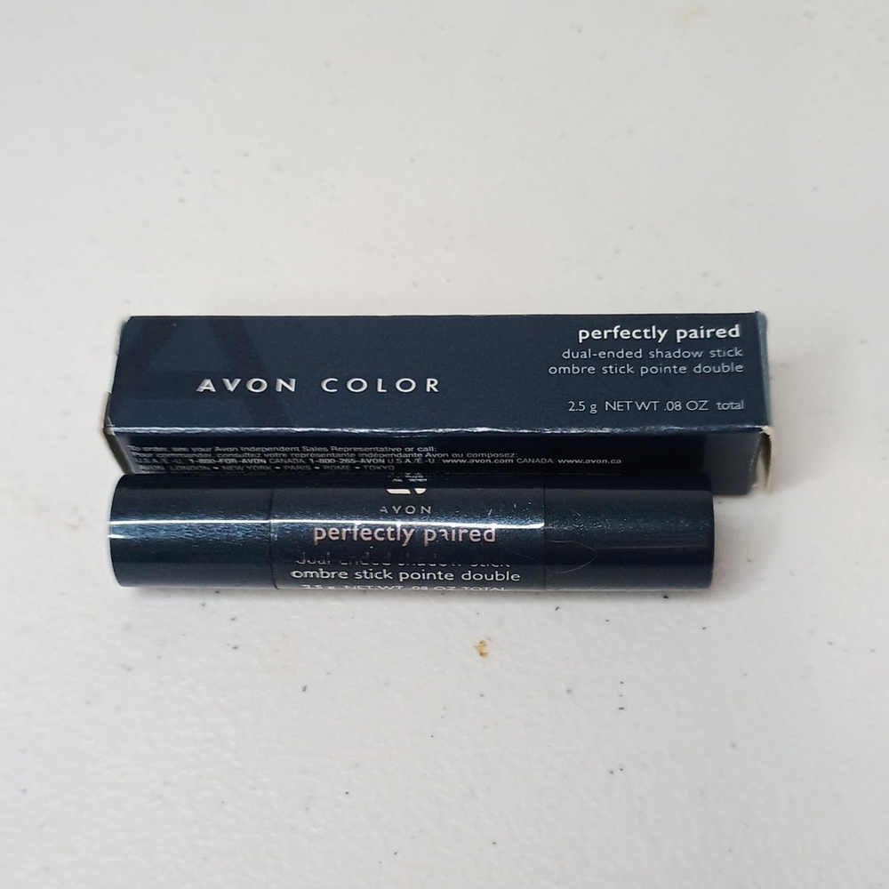 NOS 2006 Avon Color Perfectly Paired Dual Ended Shadow Stick Berry Blissful 2.5g